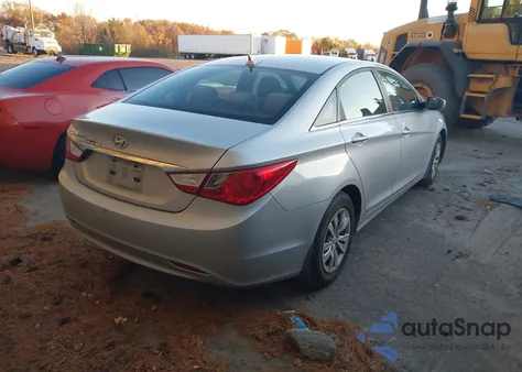 2011 Hyundai Sonata Gls из США, поврежденный, VIN 5NPEB4AC7BH166277